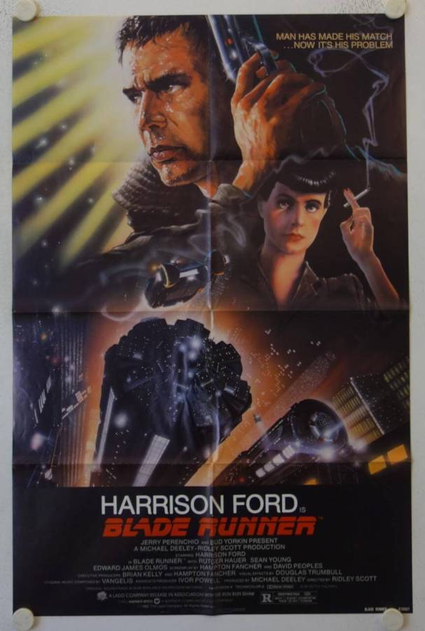Blade Runner original release US Onesheet movie poster